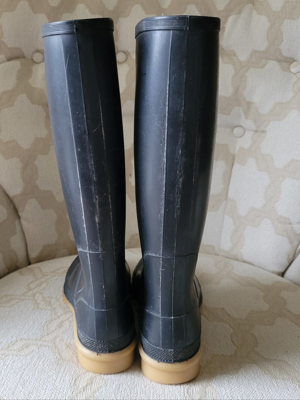 BAFFIN RUBBER RAINBOOTS CSA PROTECTIVE FOOTWEAR BLACK WOMEN'S 6 - Picture 5 of 15